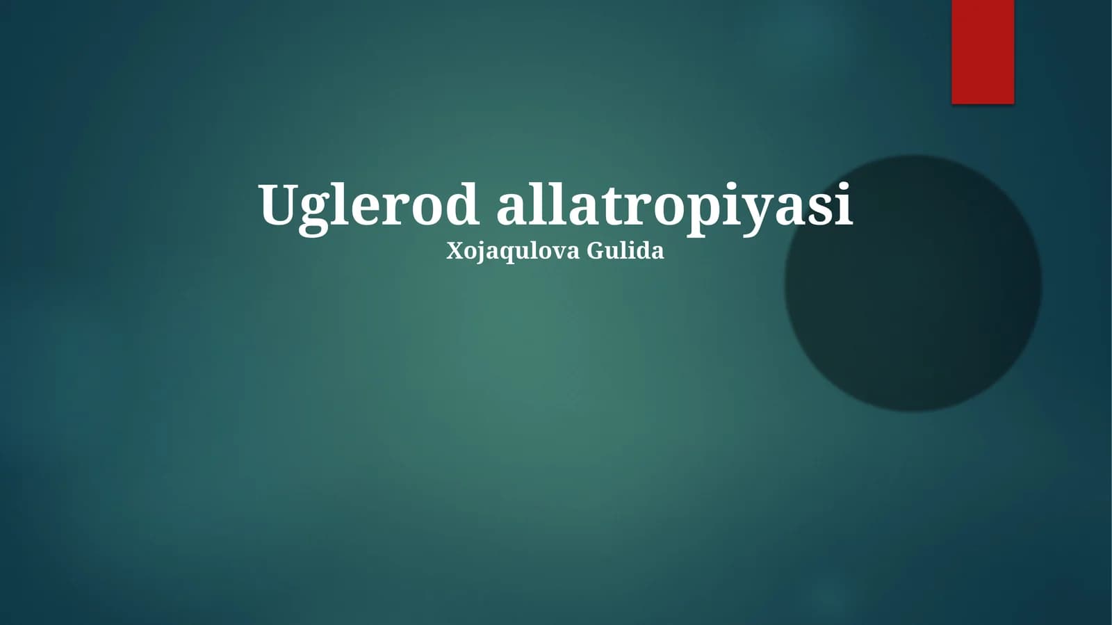 Uglerod allatropiyasi