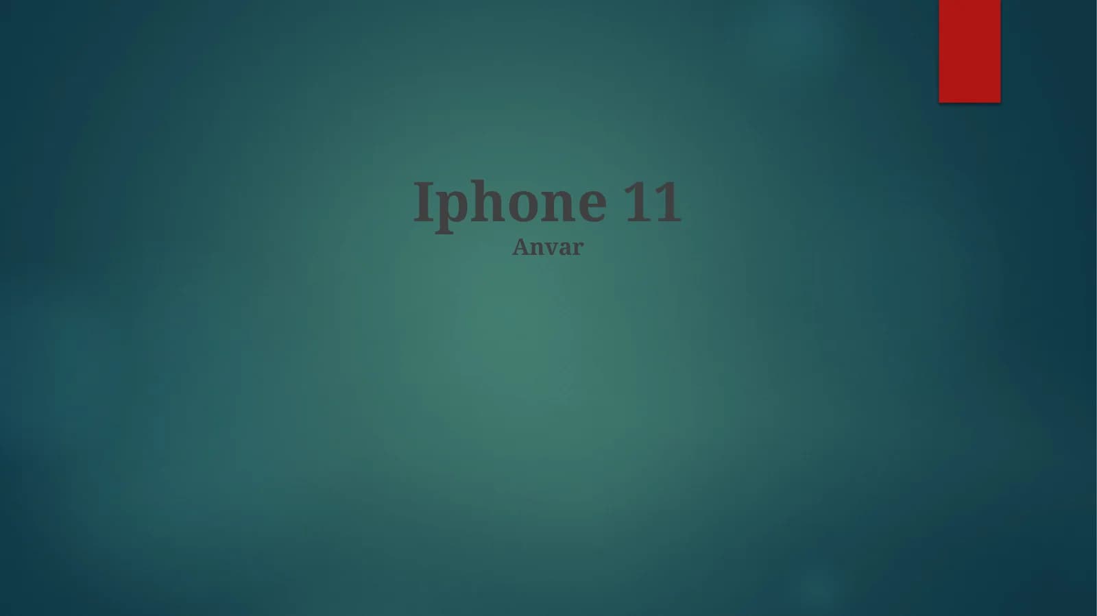 iPhone 11