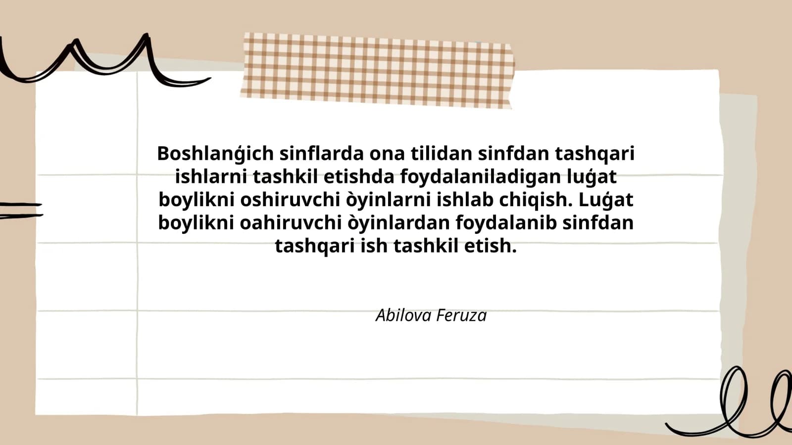 Luģat Boylikni Oshiruvchi Òyinlar