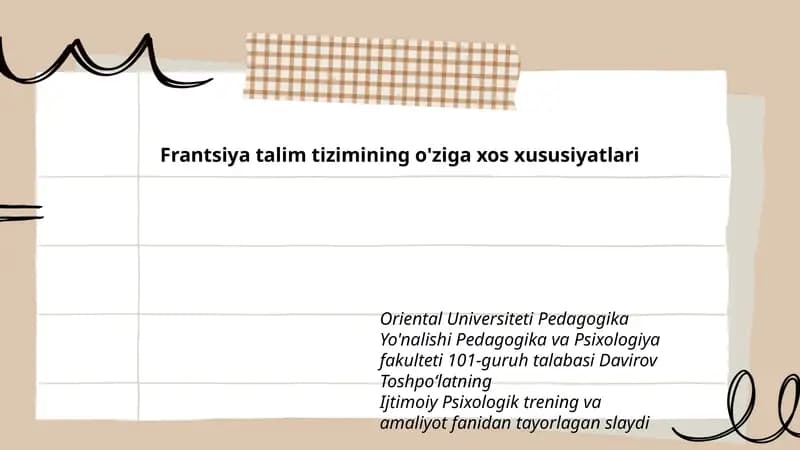Ijtimoiy Psixologik Trening