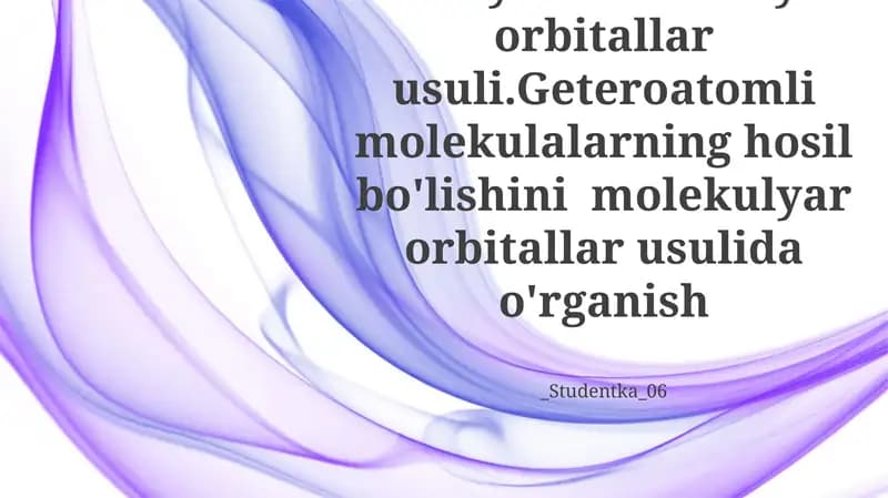 Valent bog'lar nazaryasi