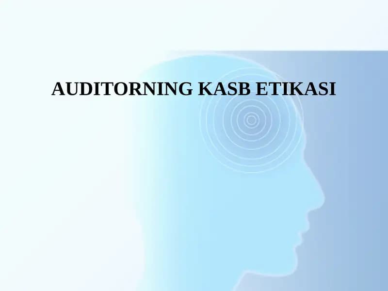 AUDITORNINGKASBETIKASI