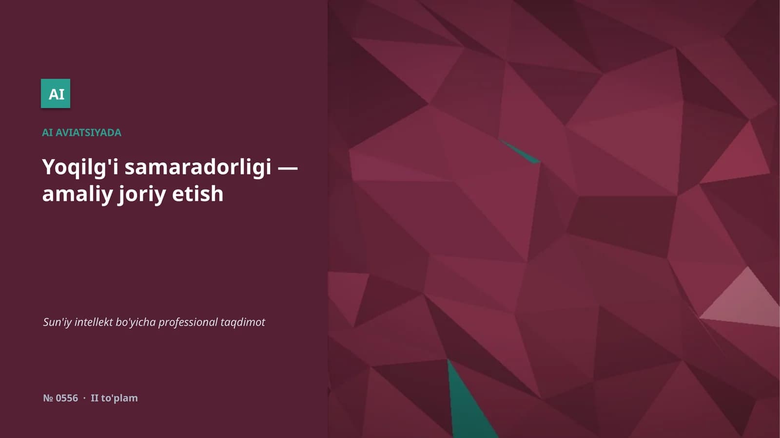 Aviatsiyada AI