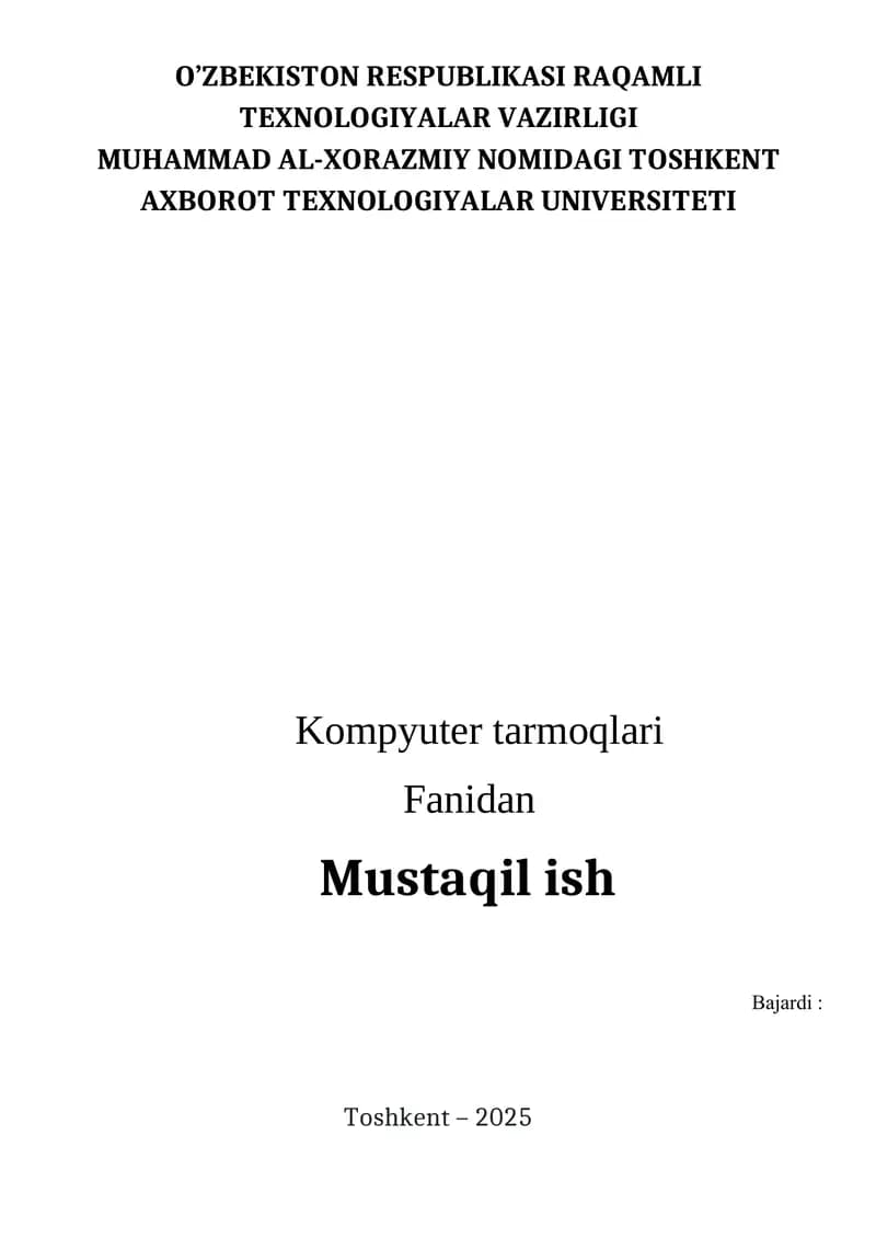 Trafikni tahlil qilish usullari. HTTP va HTTPS