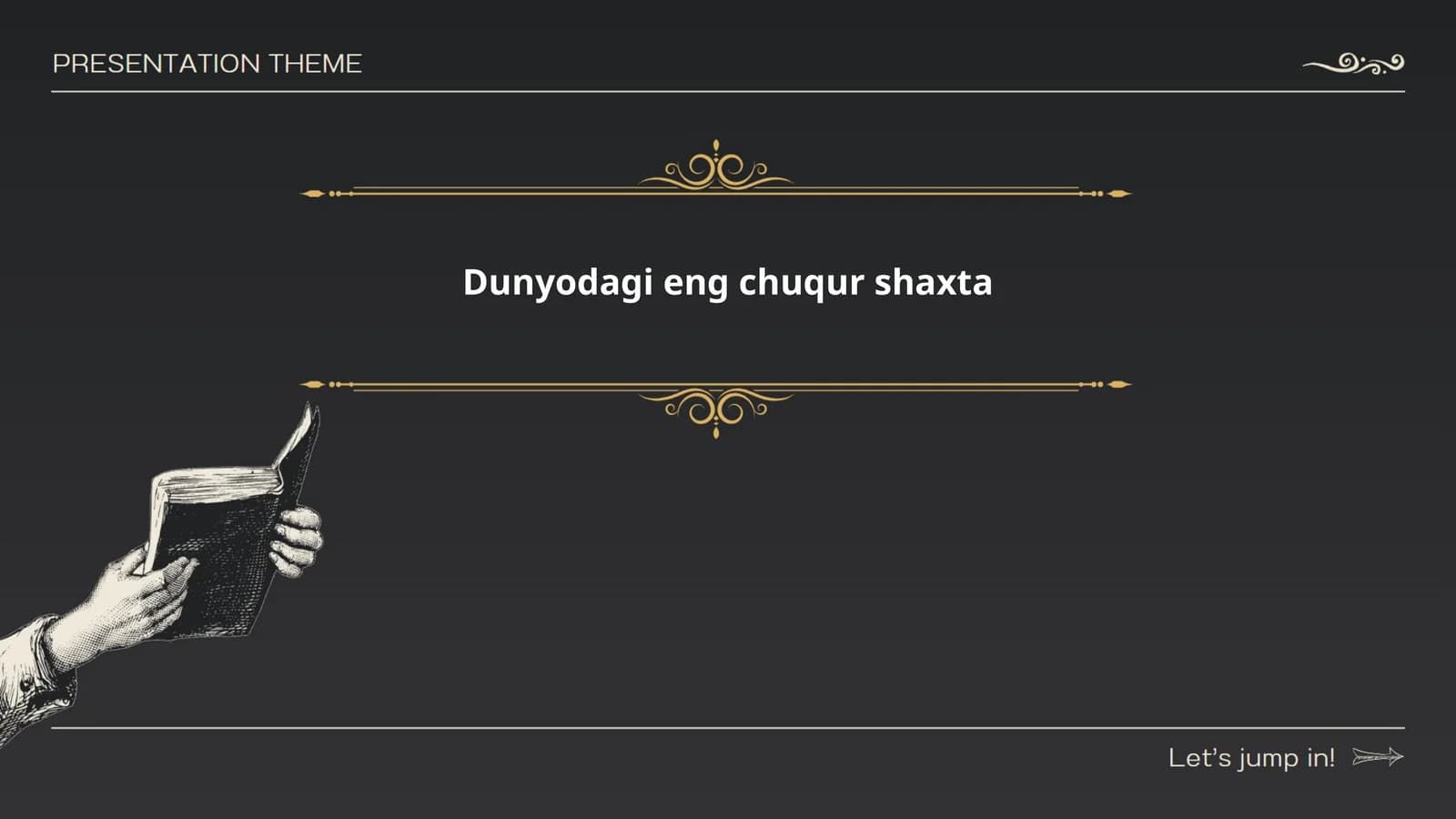 Dunyodagi eng chuqur shaxta