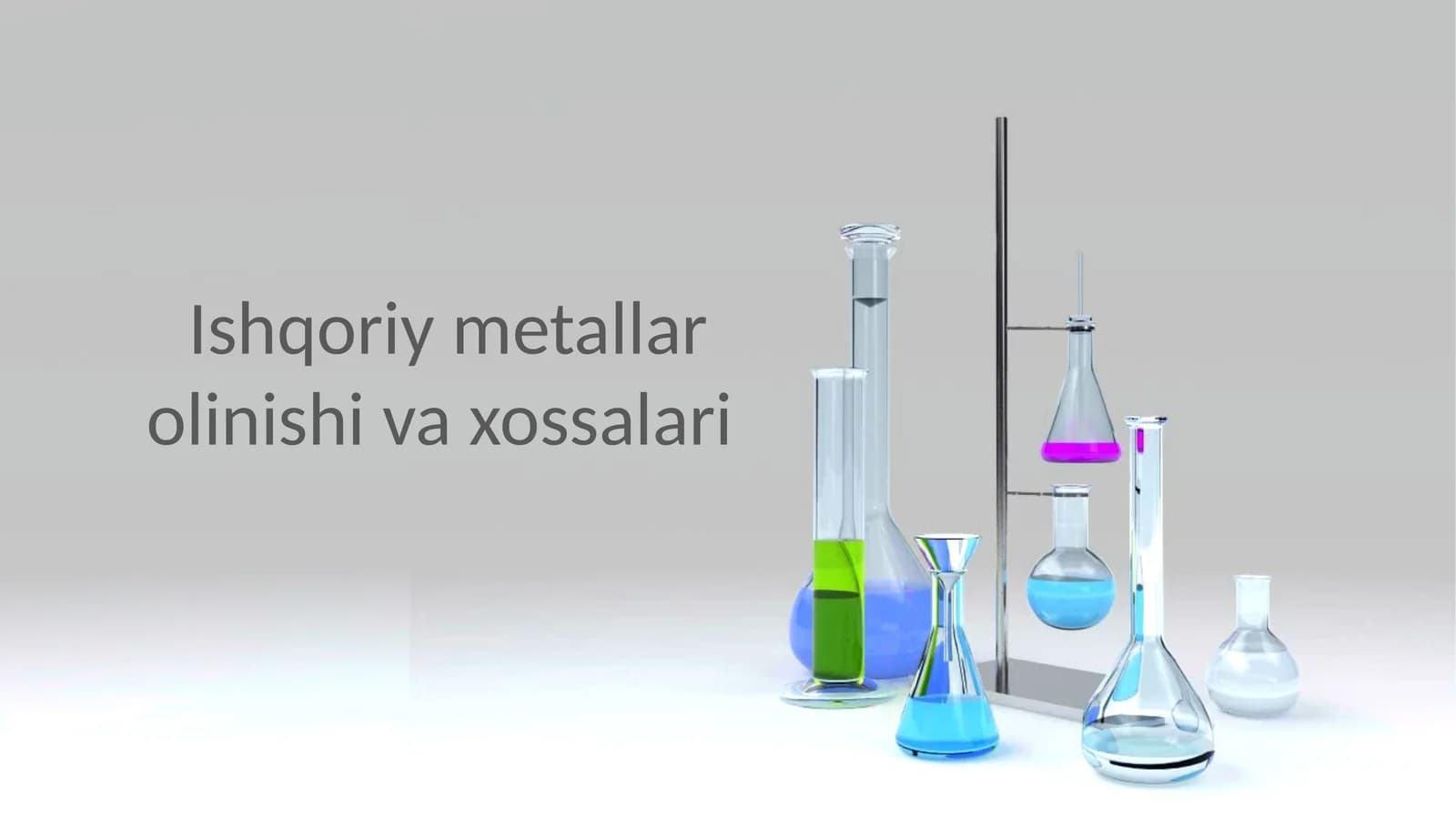 Ishqoriymetallarolinishivaxossalari