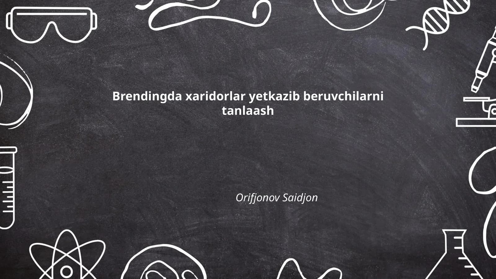 Xaridorlar ehtiyojlarini tadqiq qilish