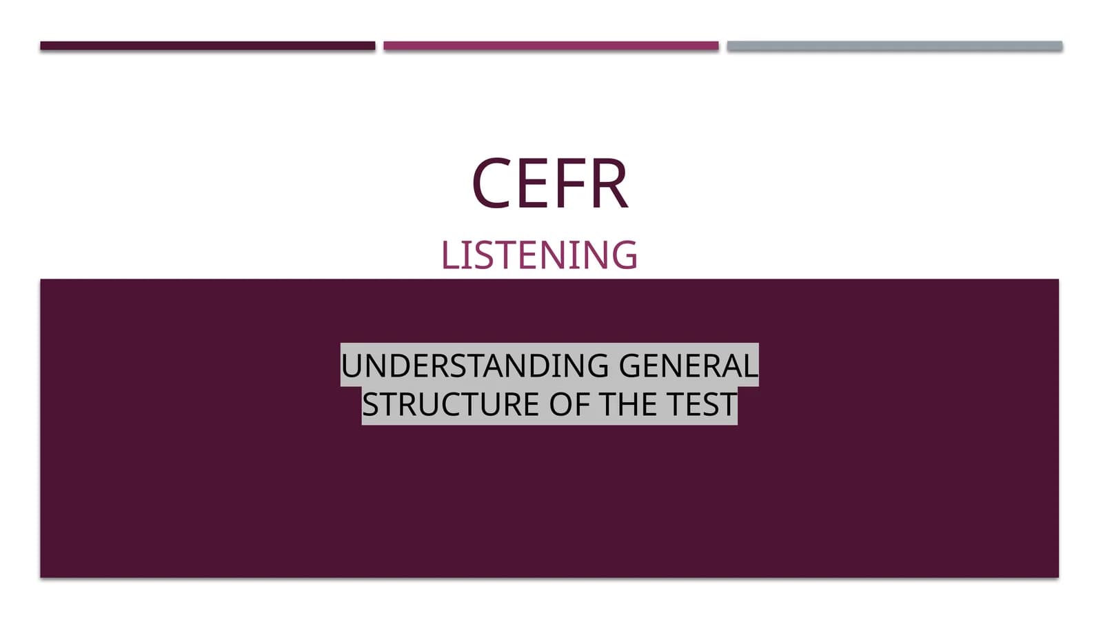 CEFR