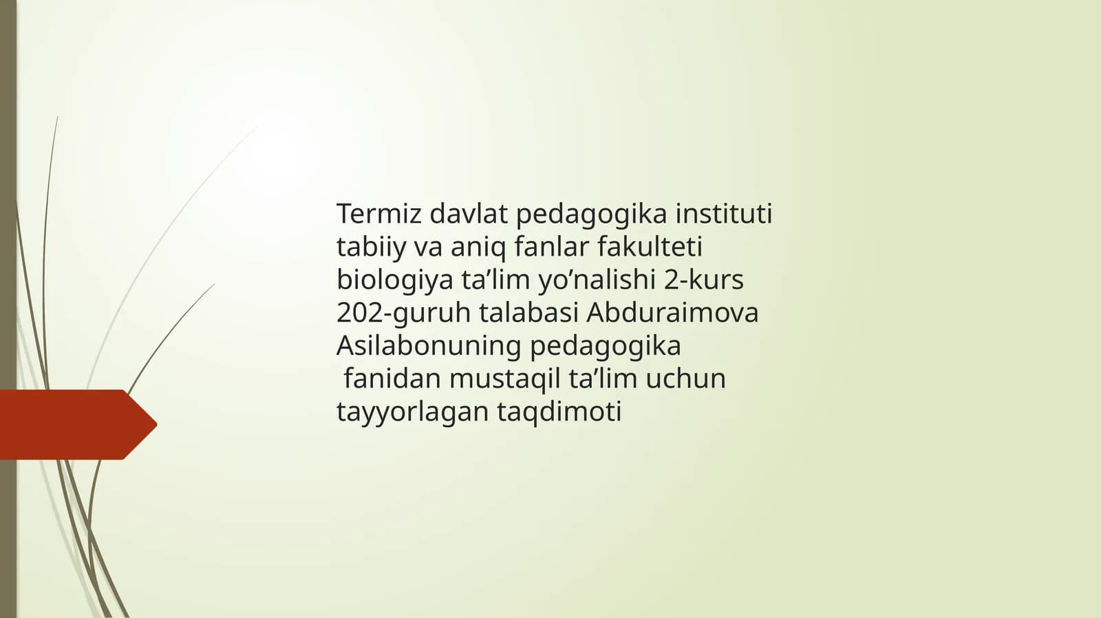 Manaviy-axloqiy tarbiya