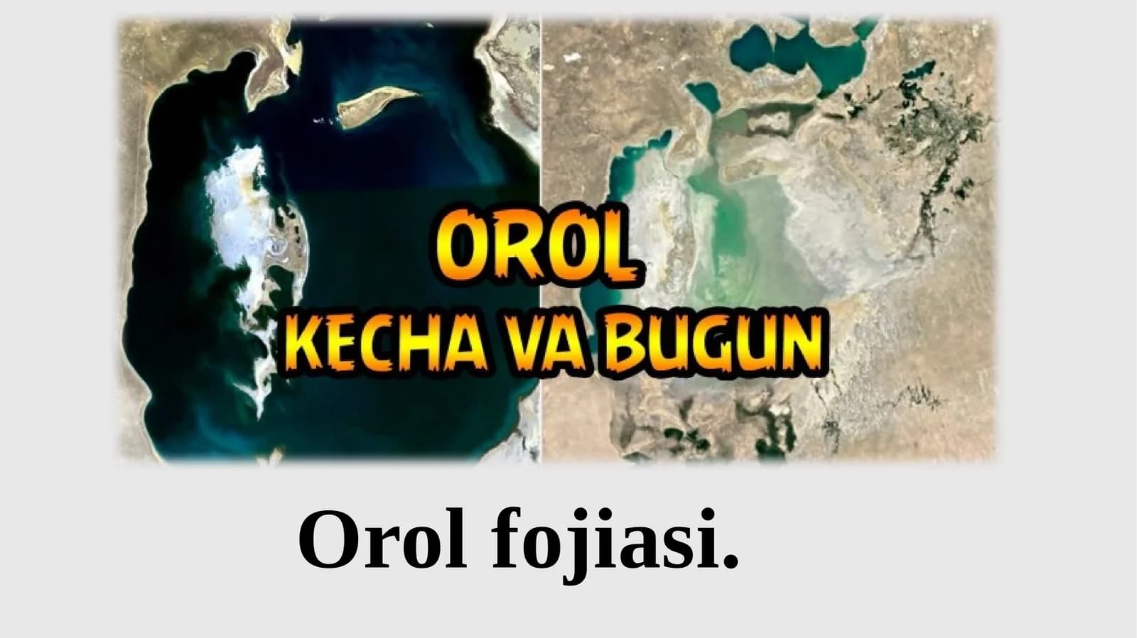 Orol fojiasi