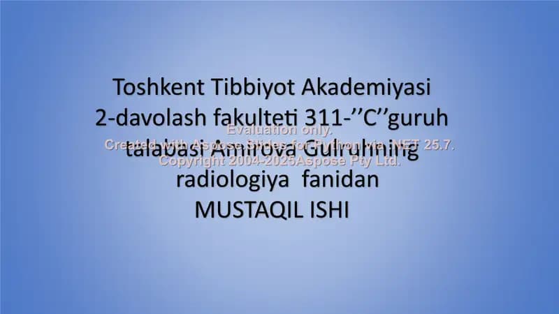 Osteomalyatsiya (Osteo-suyak va yunoncha malacia)