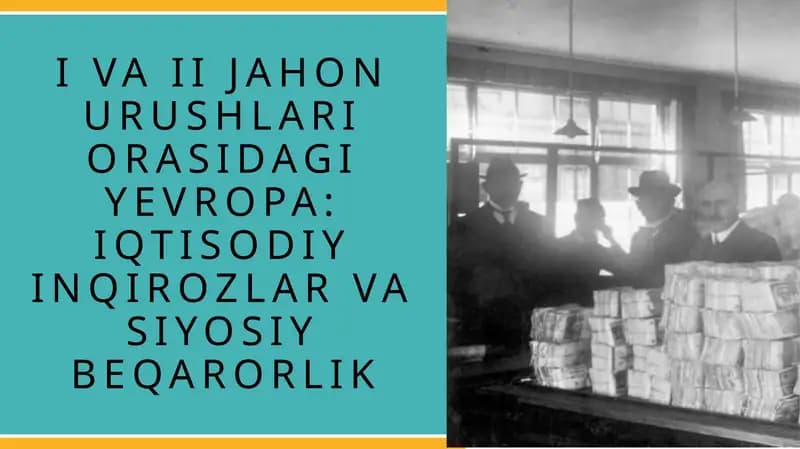 Yevropa iqtisodiy inqirozlar