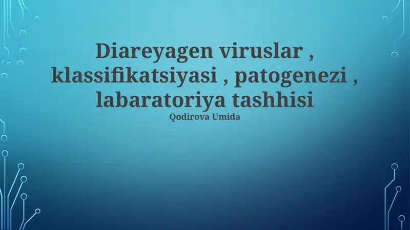 Enteroviruslar Patogenezi