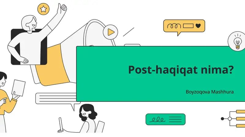 Post-haqiqat nima?