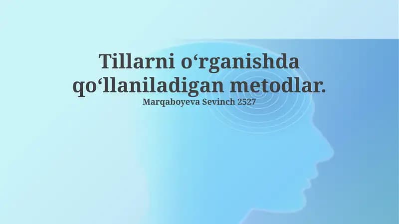 Marqaboyeva Sevinch 2527