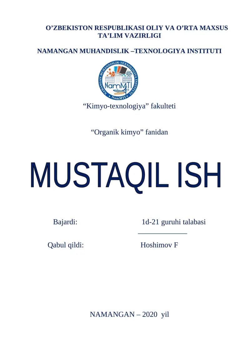 Tuzilishi, Izomeriyasi, nomi oldiga