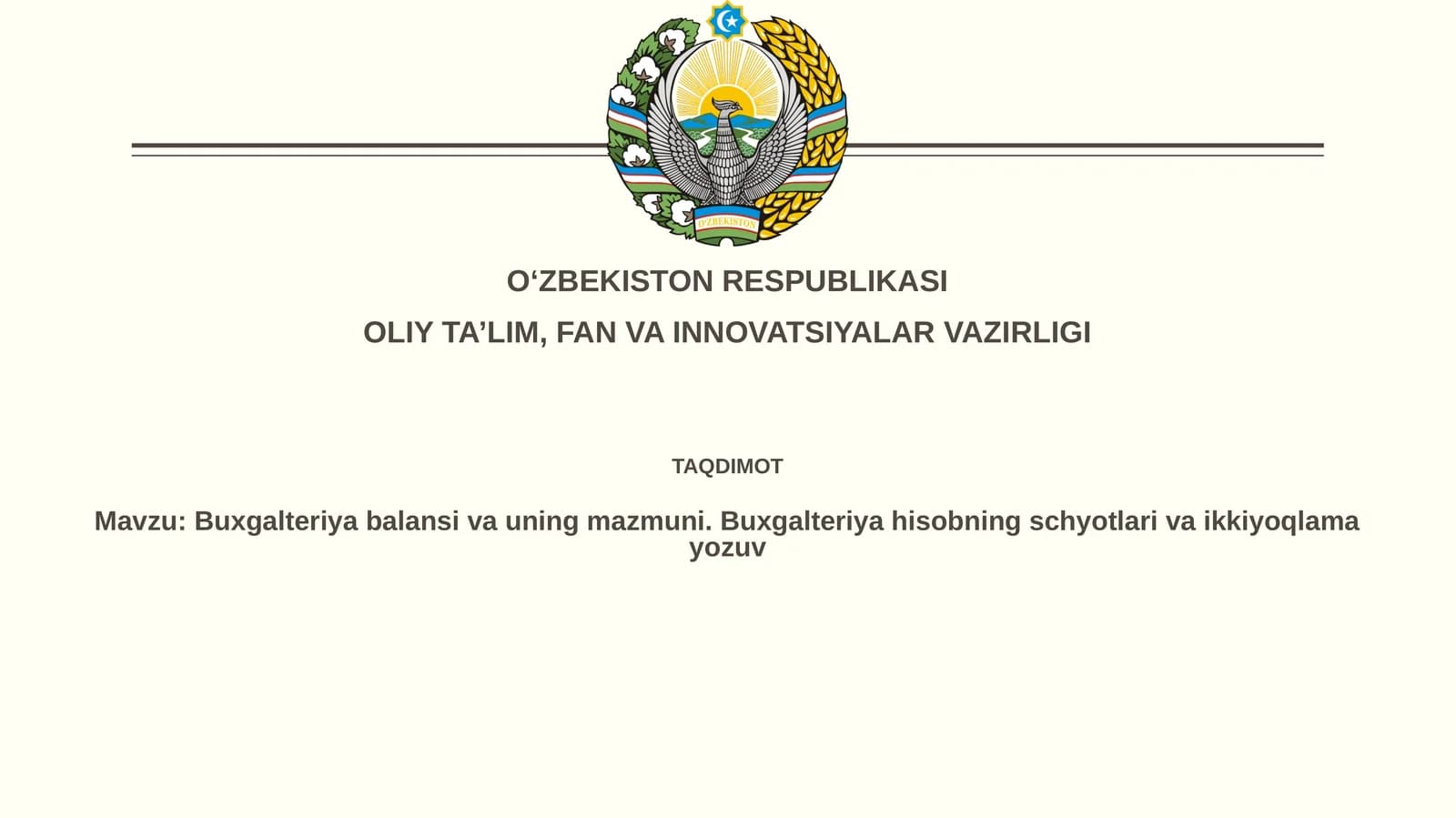 Buxgalteriyabalansivauningmazmuni