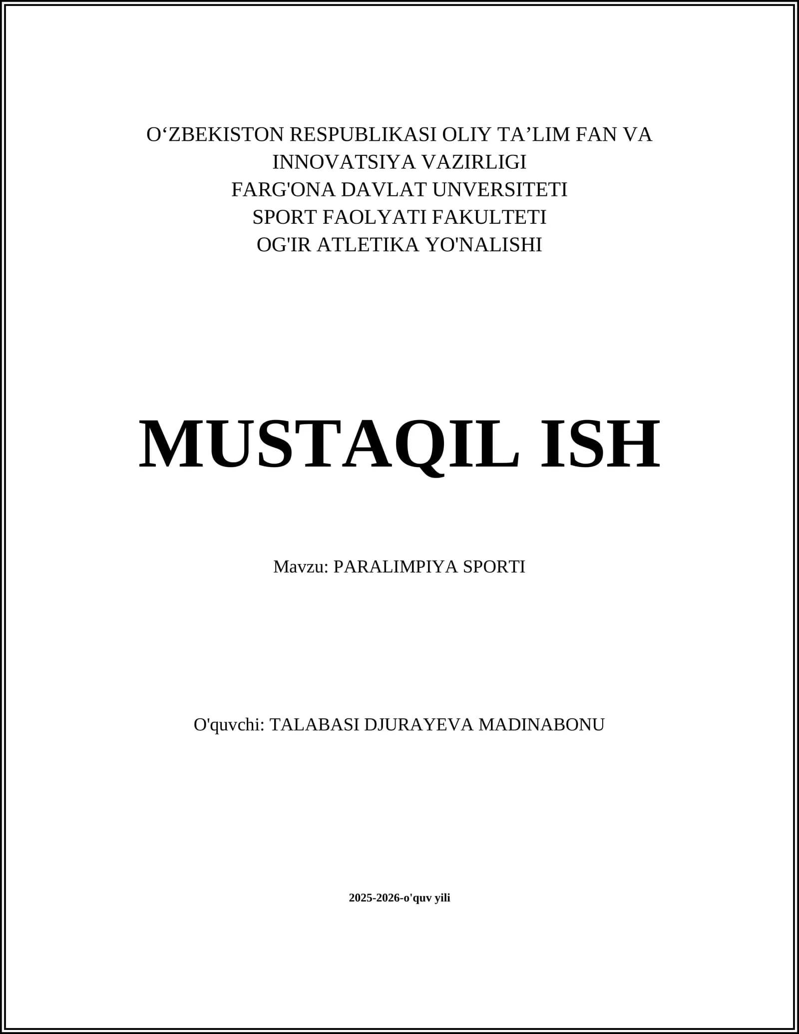PARALIMPIYA SPORTI