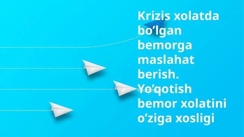 Bemorning Yo'qotish Holatining O'ziga Xosligi