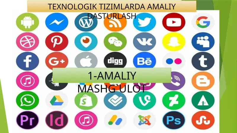 “Python” dasturlash tili va uning asosiy elementlari