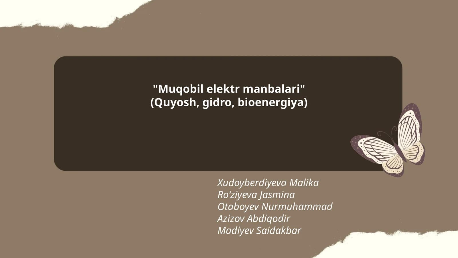 Muqobil elektr manbalari