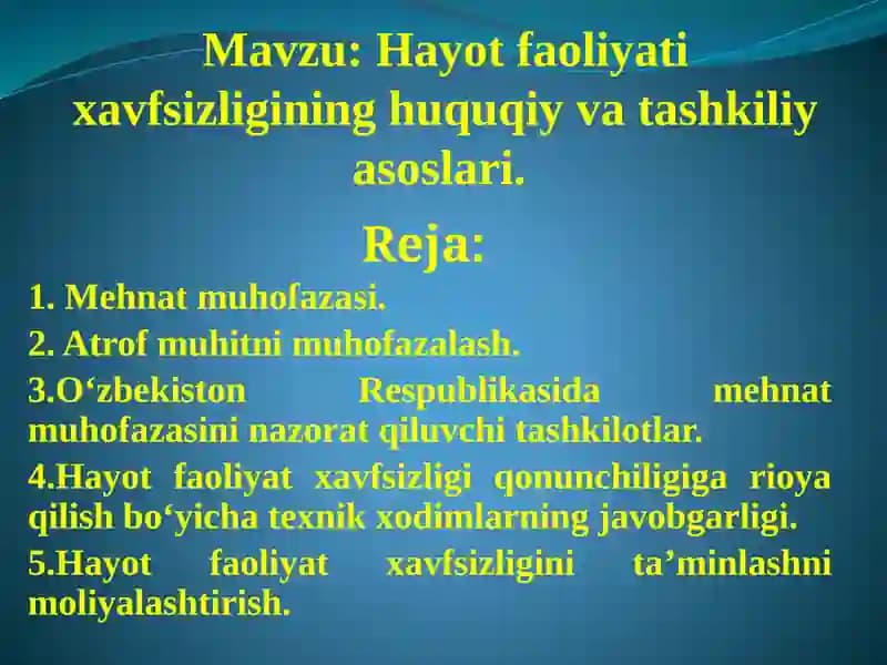 Mehnat muhofazasi