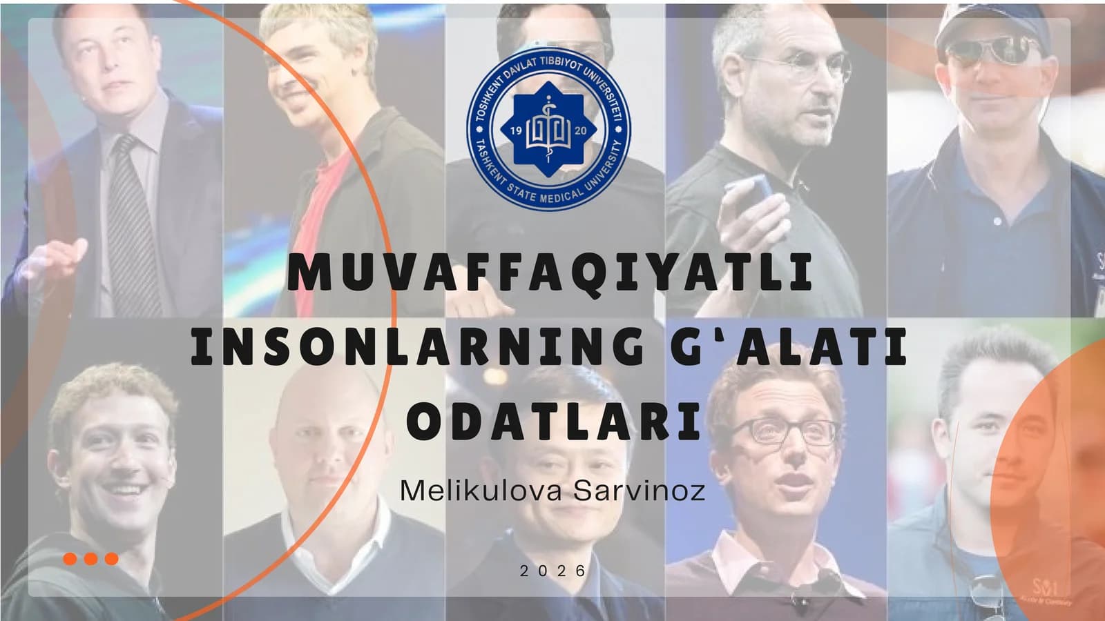 MUVAFFAQIYATLI INSONLARNING G‘ALATI ODATLARI