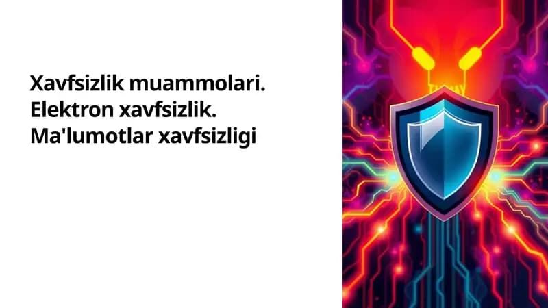 Ma'lumotlar xavfsizligi