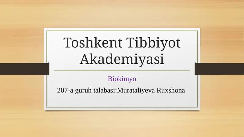 Oqsillar Polimorfizmi
