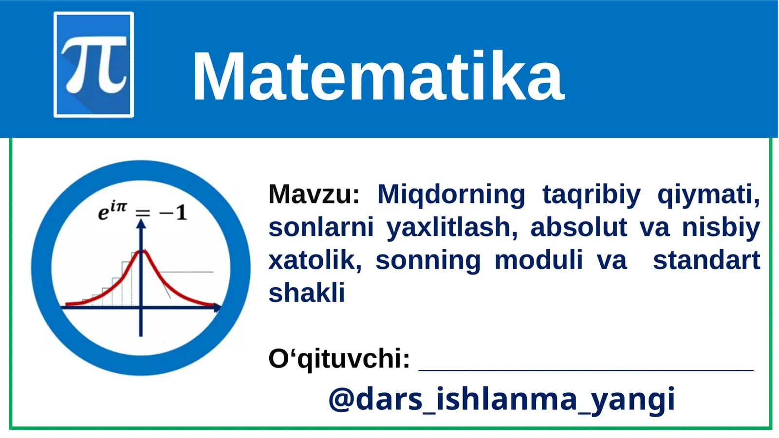 Matematika