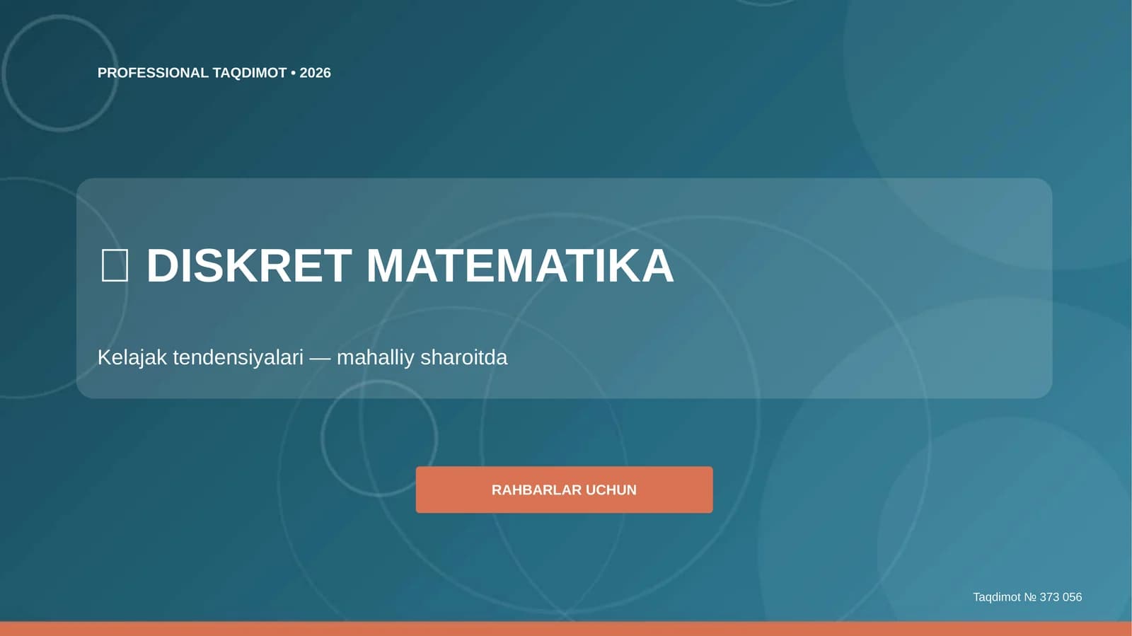 DISKRET MATEMATIKA