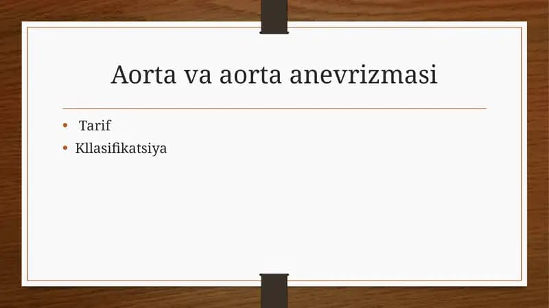 Aortavaaortaanevrizmasi