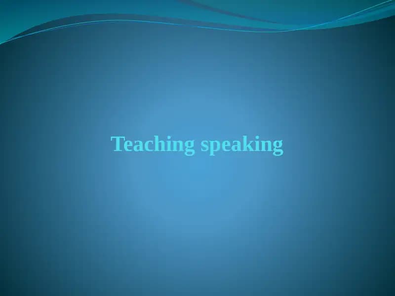 Listening Skills Development