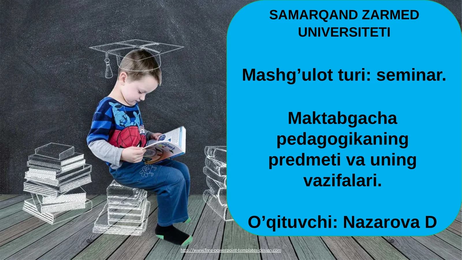 Maktabgacha Pedagogika