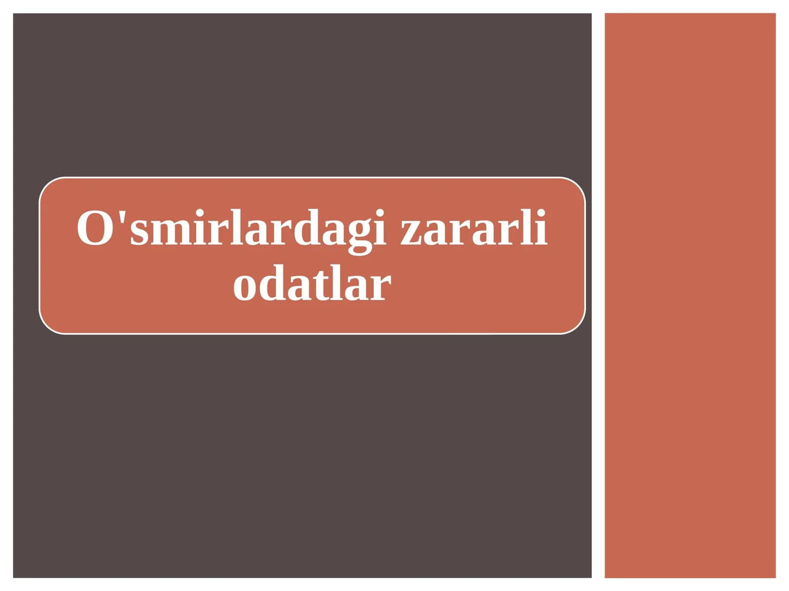 XXI ASR VABOSI VUJUDGA KELISH SABABLARI