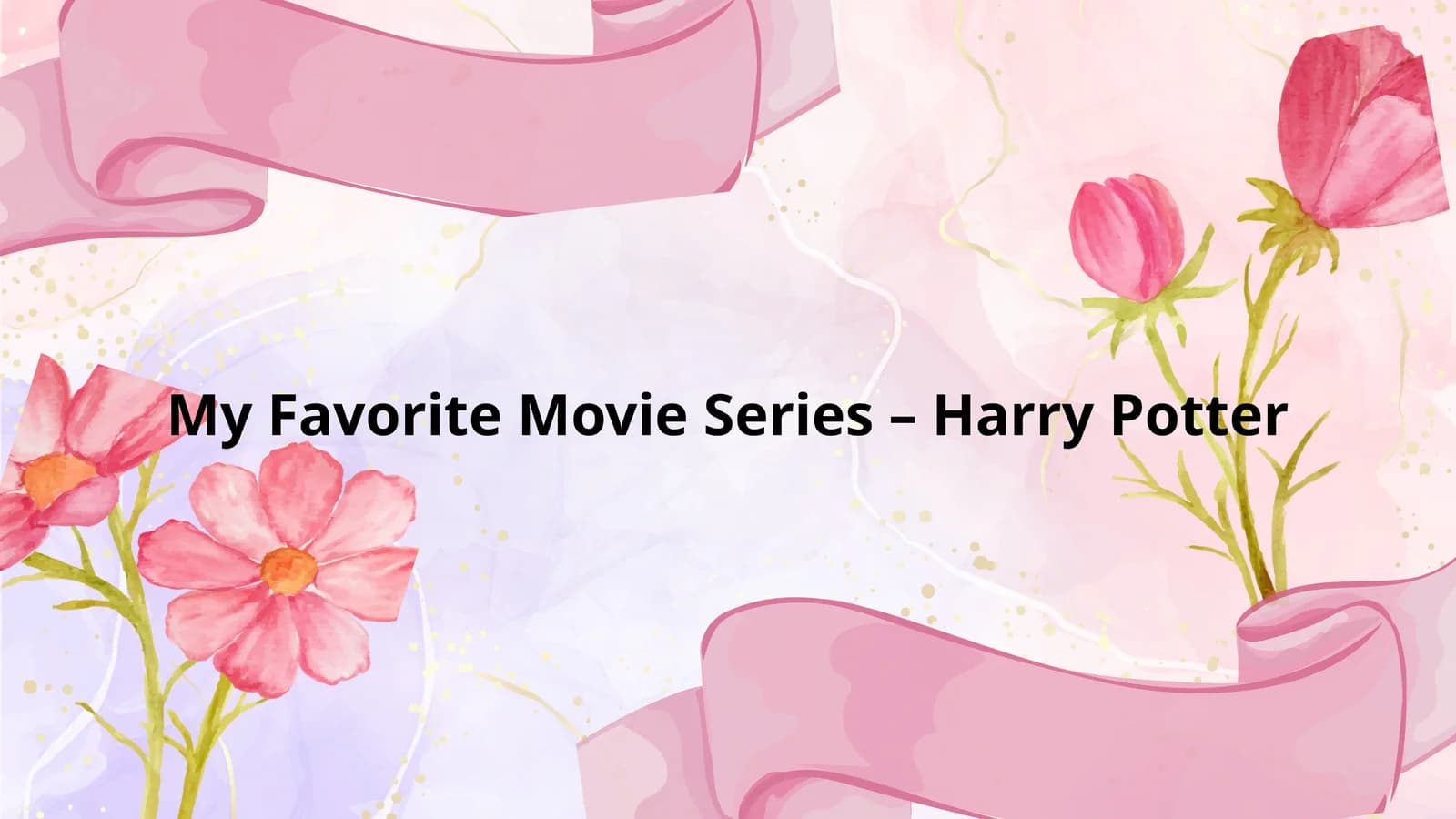 My Favorite Movie Series – Harry Potter