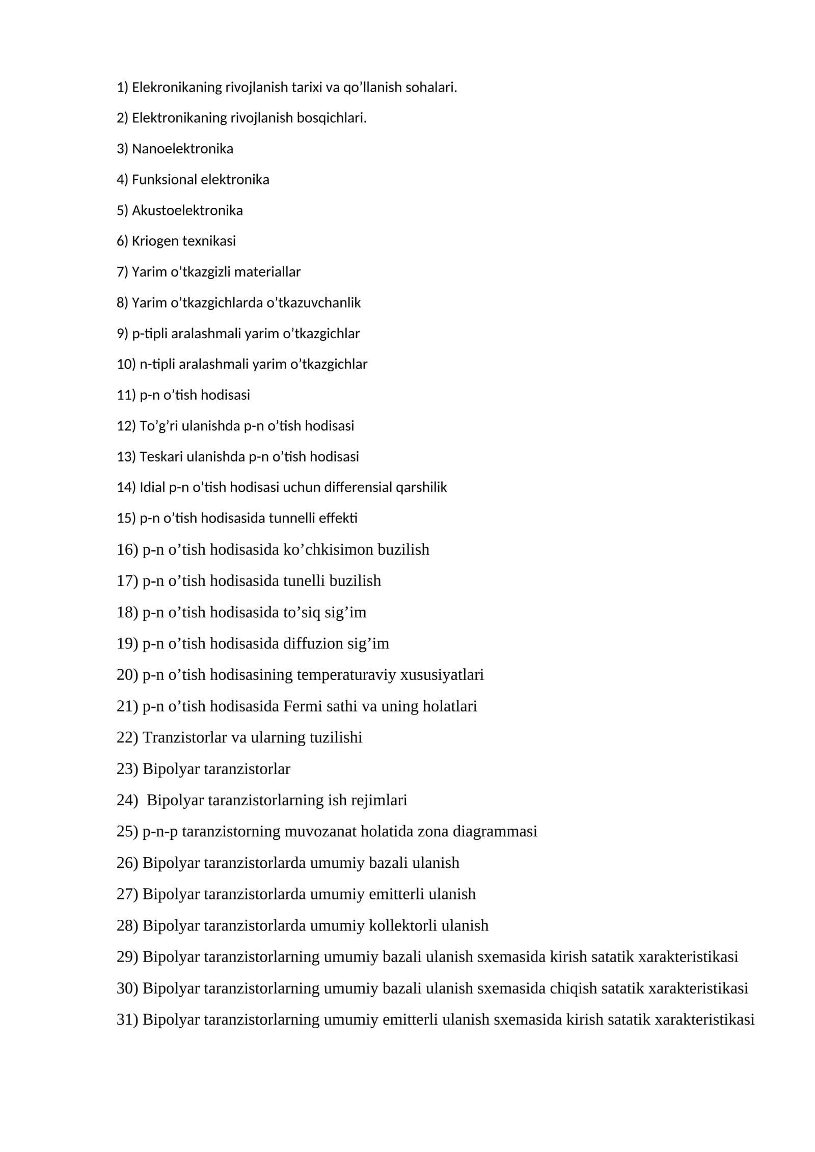 Nanoelektronika