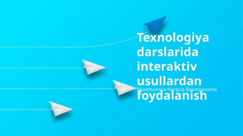 Interaktiv texnologiyalar