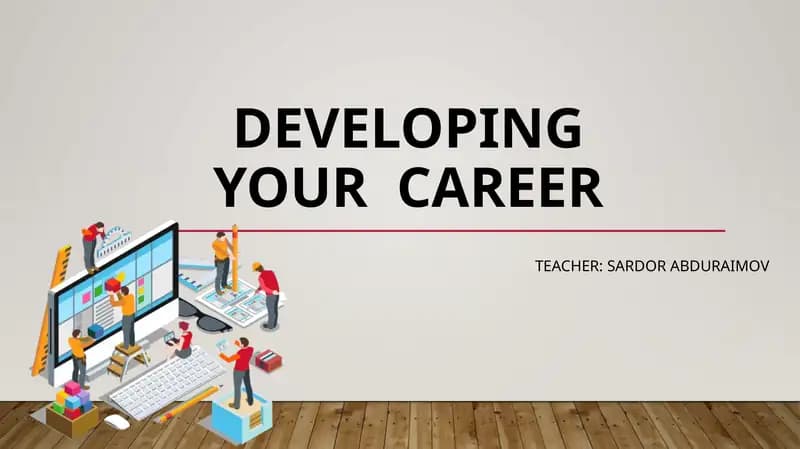 Career Planning Workshop