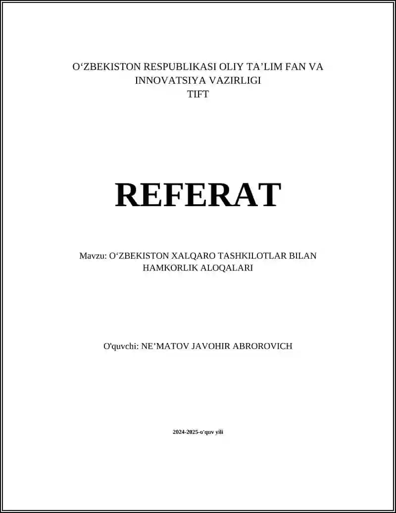 O'zbekiston va Birlashgan Millatlar Tashkiloti