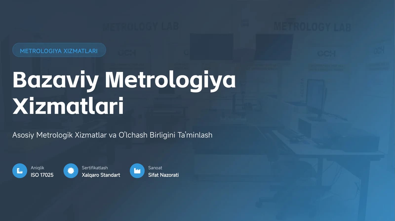 METROLOGIYA XIZMATLARI