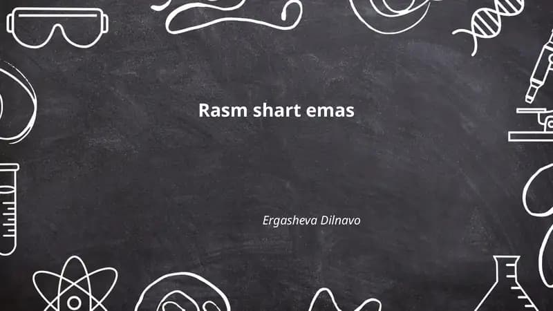 Rasm shart emas