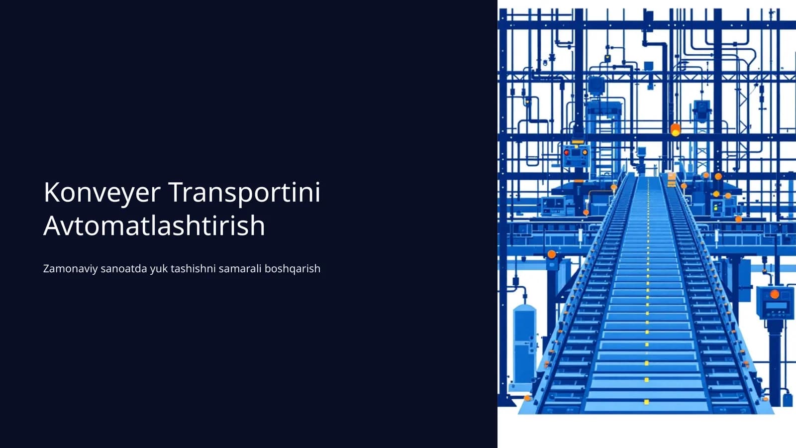 Konveyer Transportini Avtomatlashtirish