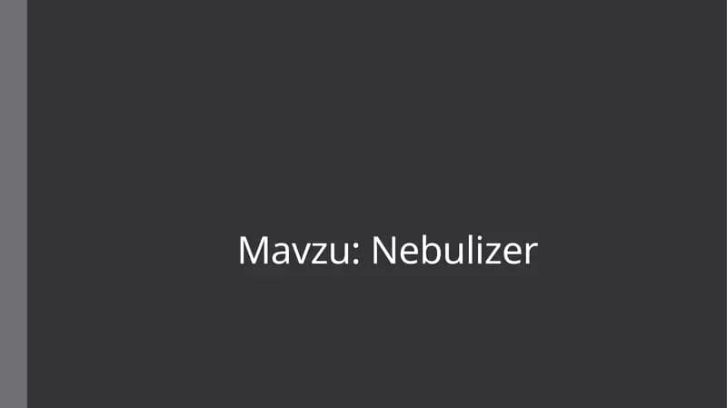Nebulizer