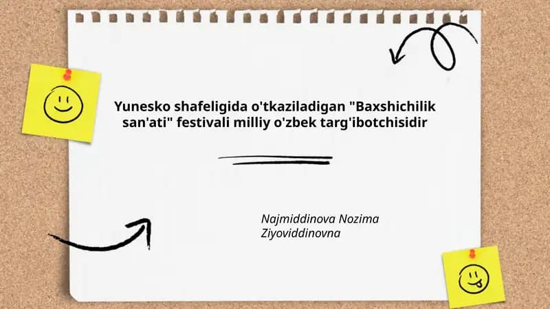 Baxshichilik san'ati festivali