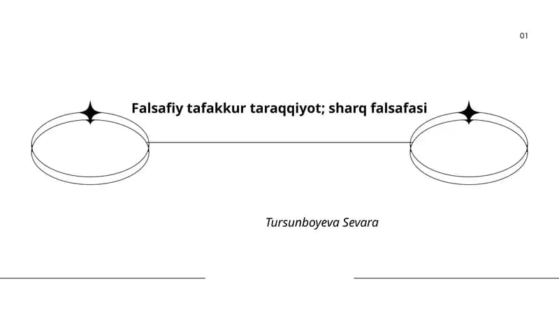 Falsafiy tafakkur taraqqiyot; sharq falsafasi