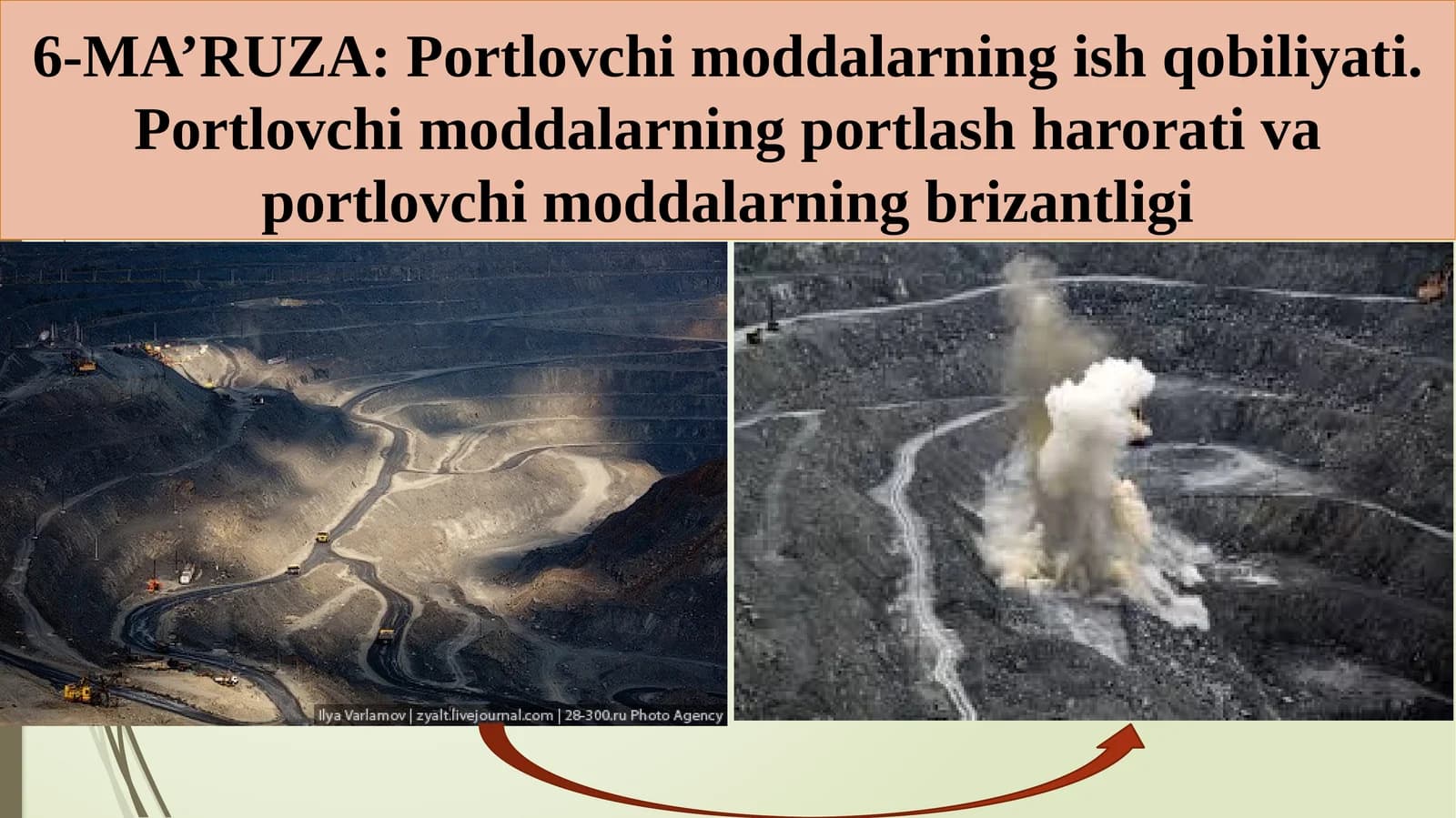 Portlovchi moddalarining ishqobiliyati
