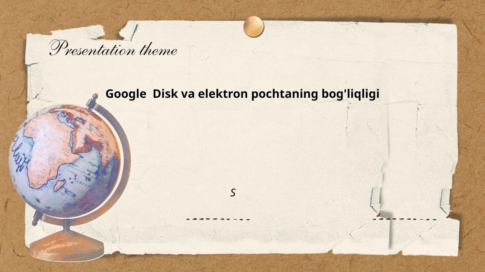 Google Disk va elektron pochtaning bog'liqligi