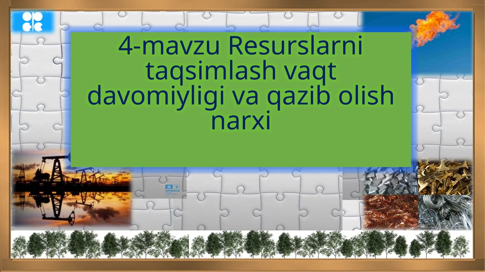 Resurslarni taqsimlash va qidirish