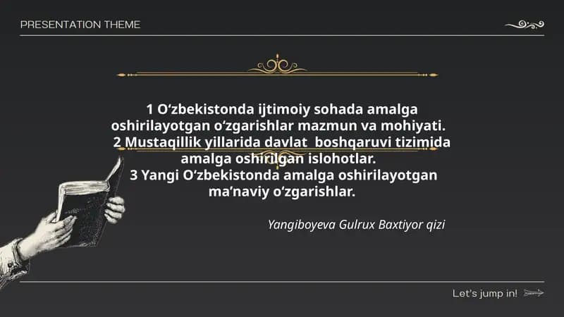 Yangiboyeva Gulrux Baxtiyor qizi